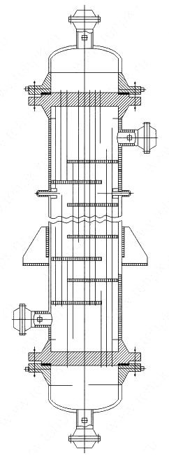 Вертикальный теплообменник чертеж
